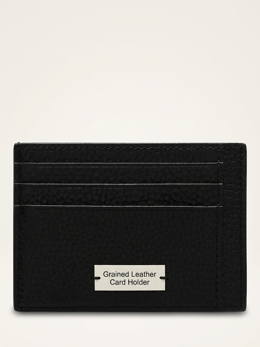 Mulberry Small Classic Grain Leather card holder, imported from the UK