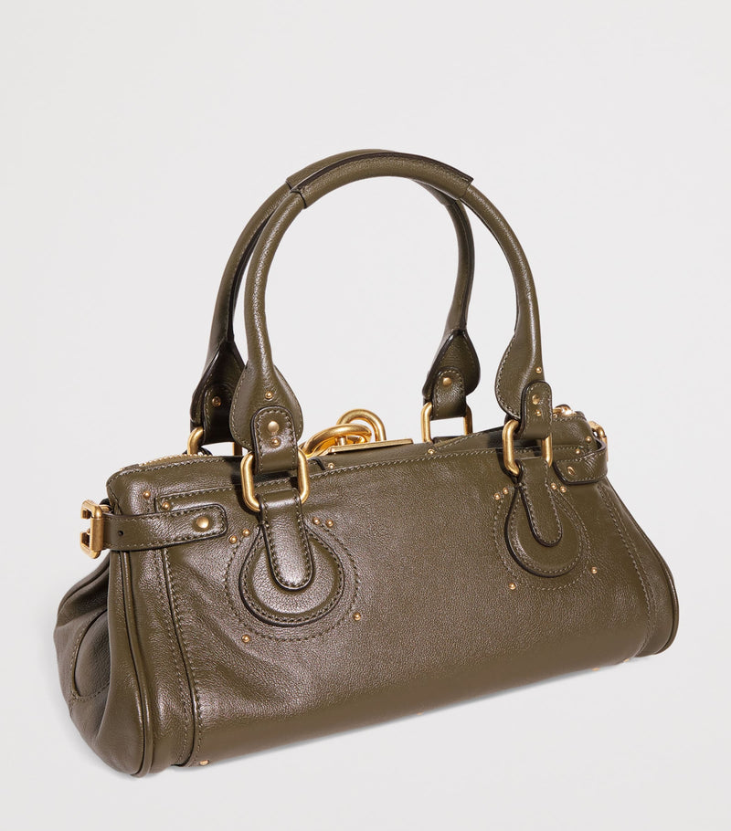 Chloé medium leather Spin tote bag, imported from the UK