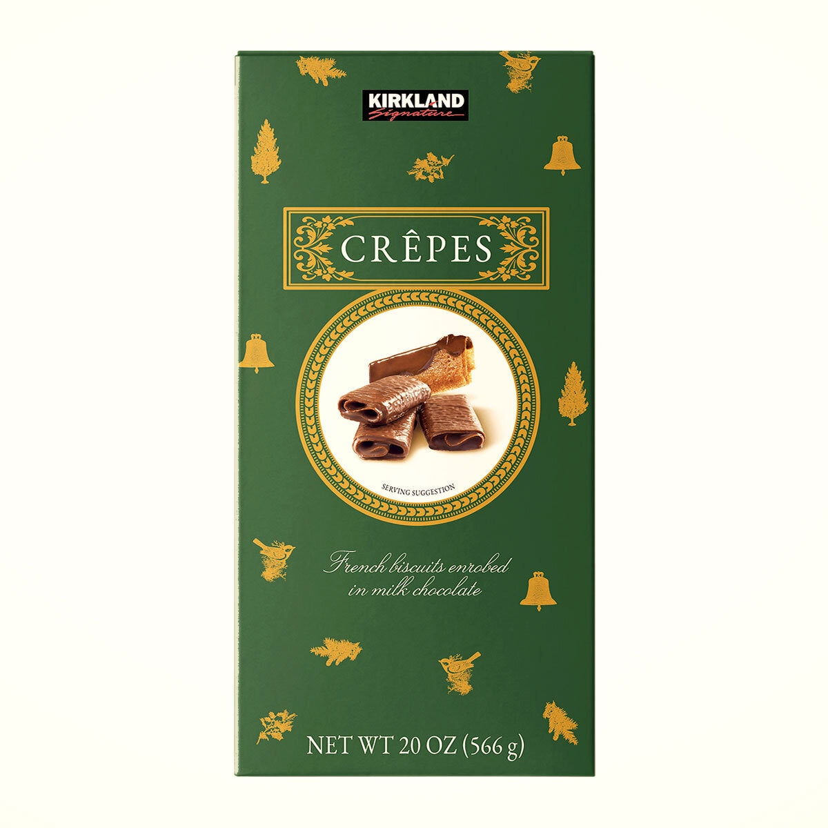 Kirkland Signature Milk Chocolate Cr&ecirc;pes, 566g