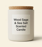 Jo Malone London Wood Sage & Sea Salt candle 200g, imported from the UK