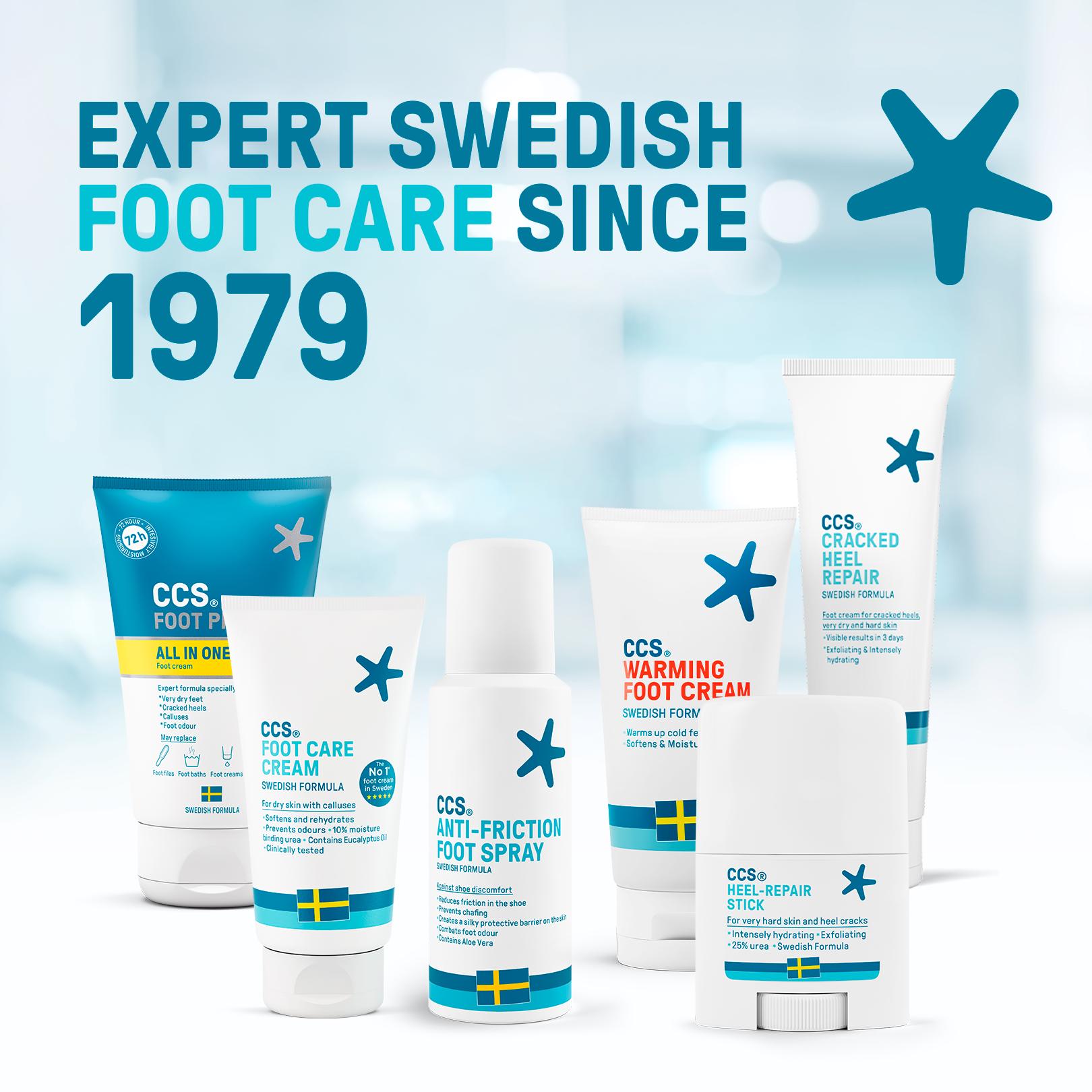CCS warming foot cream 150ml for feet care - British product