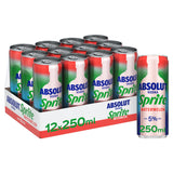Absolut Vodka & Sprite Watermelon 12 x 250ml - British product