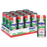 Absolut Vodka & Sprite Watermelon 12 x 250ml - British product