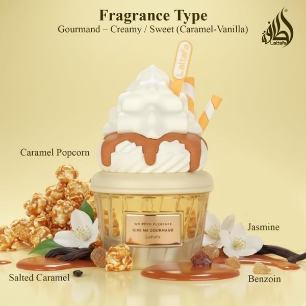 Lattafa Whipped Pleasure perfume 75ml (British brand)
