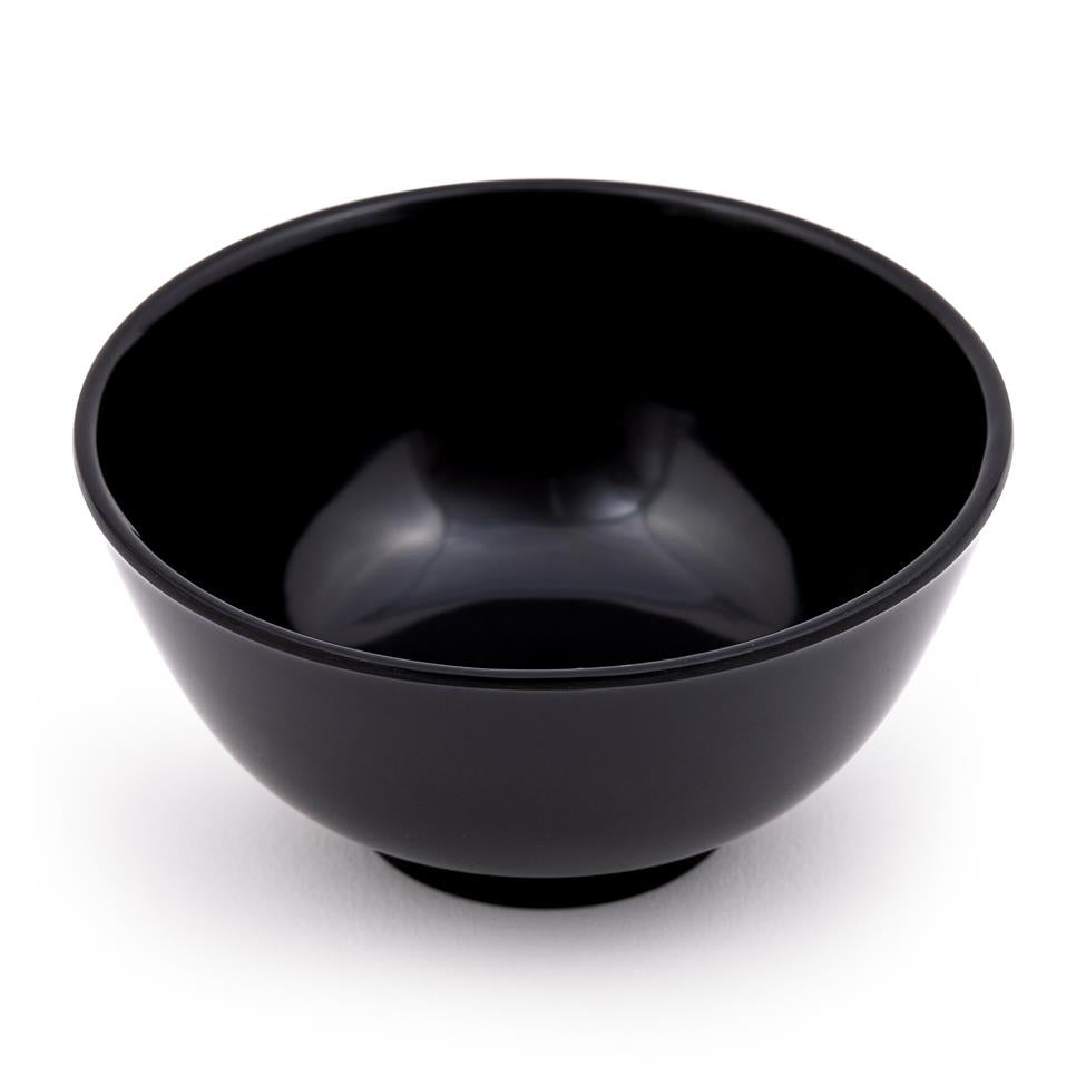 Black melamine rice bowl 4.5 inch - British product