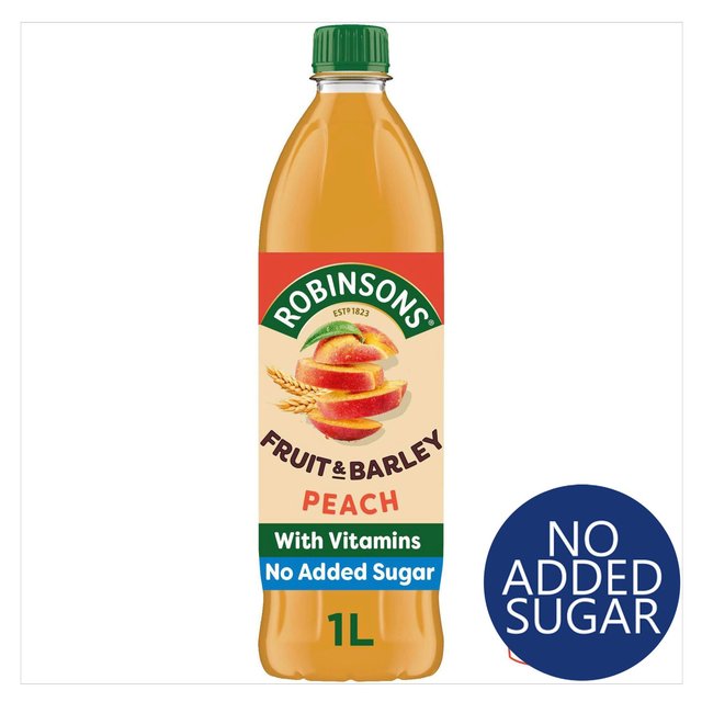 Robinsons Fruit & Barley Peach Squash   1L