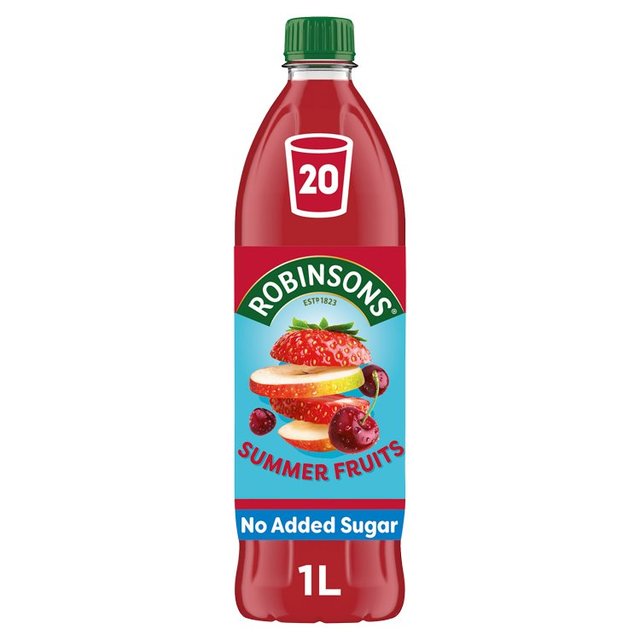 Robinsons Single Strength Summer Fruits No Added Sugar   1L GOODS M&S   