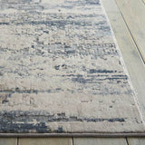 Nourison Rustic Textures grey rug 240x320 cm, imported from the UK