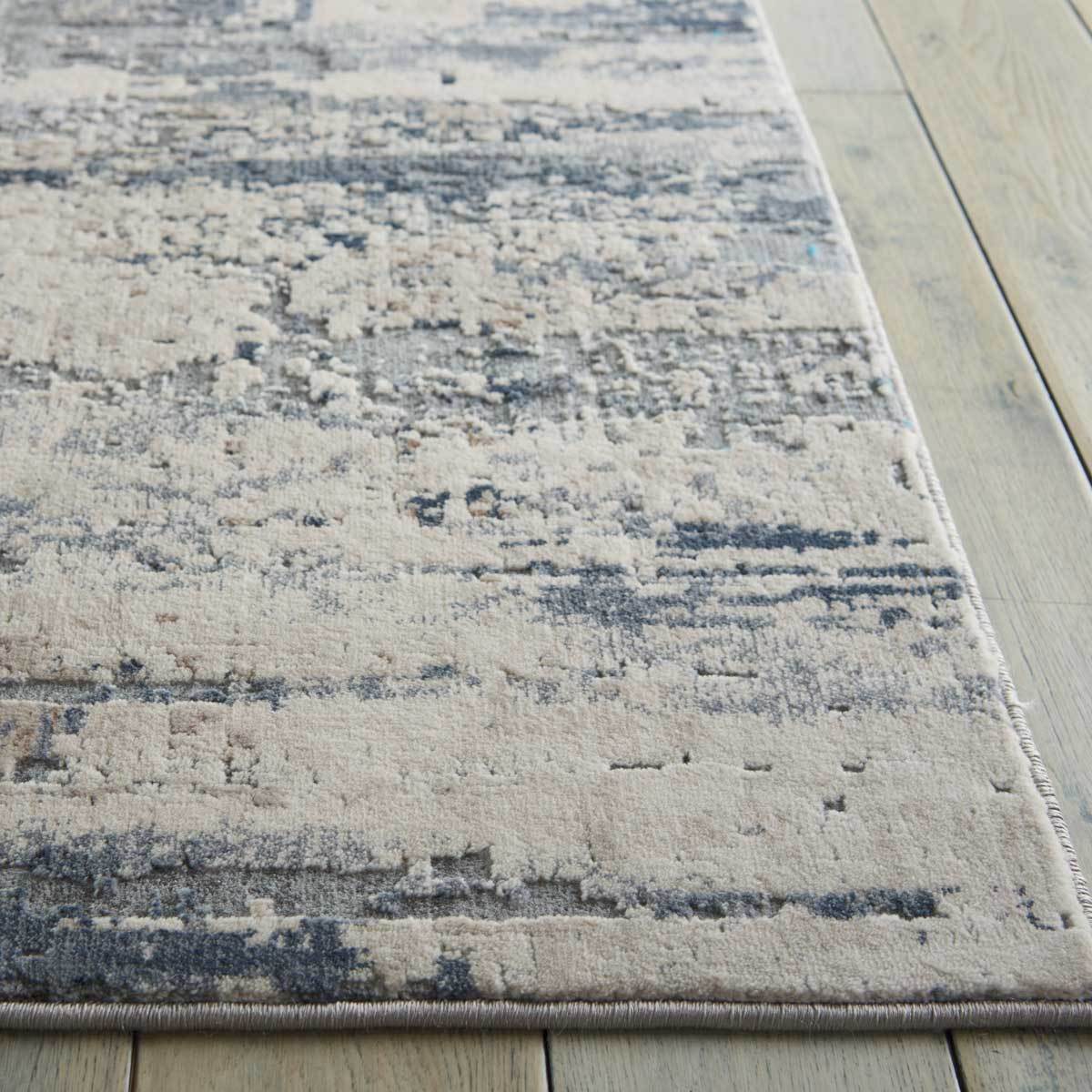 Rustic Textures Rustic Beige & Grey Rug in 3 Sizes GOODS Costco UK