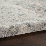 Nourison Rug Rustic Textures Mottled Grey 282 x 389 - British product