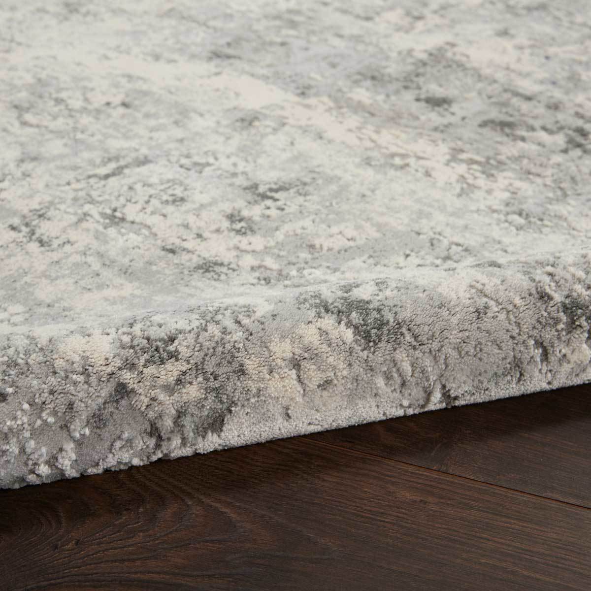 Nourison mottled grey rug 240x320 cm (British brand)