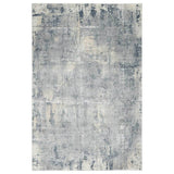 Rustic Textures Faded Blue Rug in 3 Sizes GOODS Costco UK