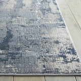 Rustic Textures Faded Blue Rug in 3 Sizes GOODS Costco UK