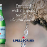 San Pellegrino Sparkling Natural Mineral Water Glass   750ml GOODS M&S   