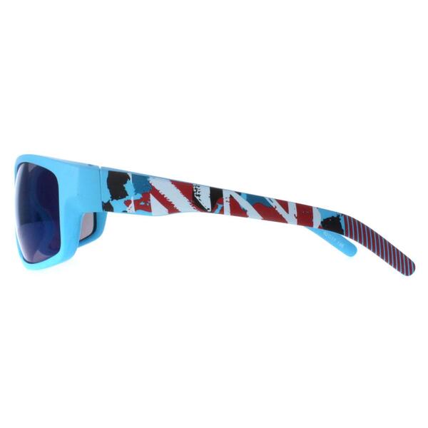 Smarty X2125 blue mirrored unisex sunglasses (British brand)