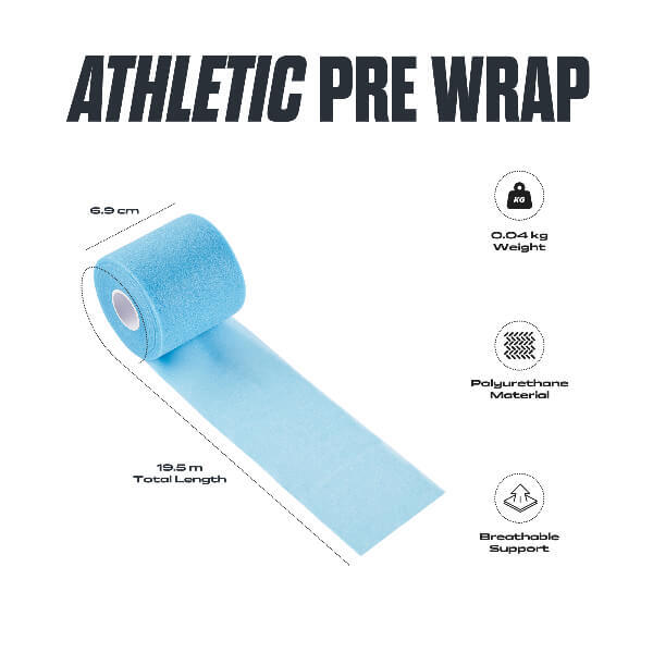 Phoenix Fitness athletic pre-wrap pack of 6, UK version