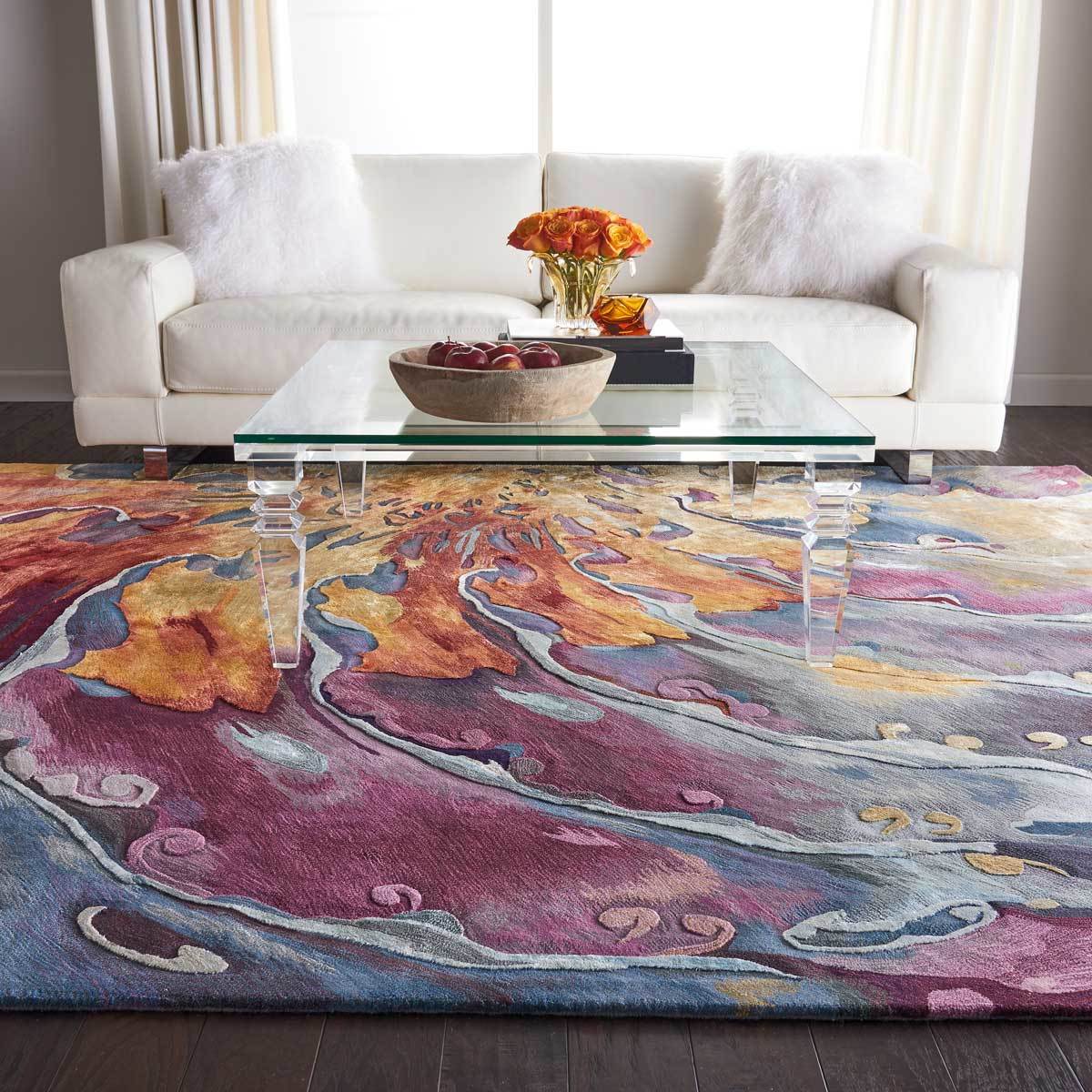 Prismatic Fiery Sensation Rug in 3 Sizes GOODS Costco UK