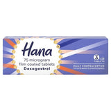 Hana Daily Contraceptive 75µg x 84 3 month GOODS Superdrug   