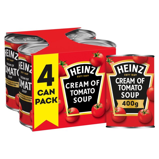 Heinz Cream of Tomato Soup   4 x 400g GOODS M&S   