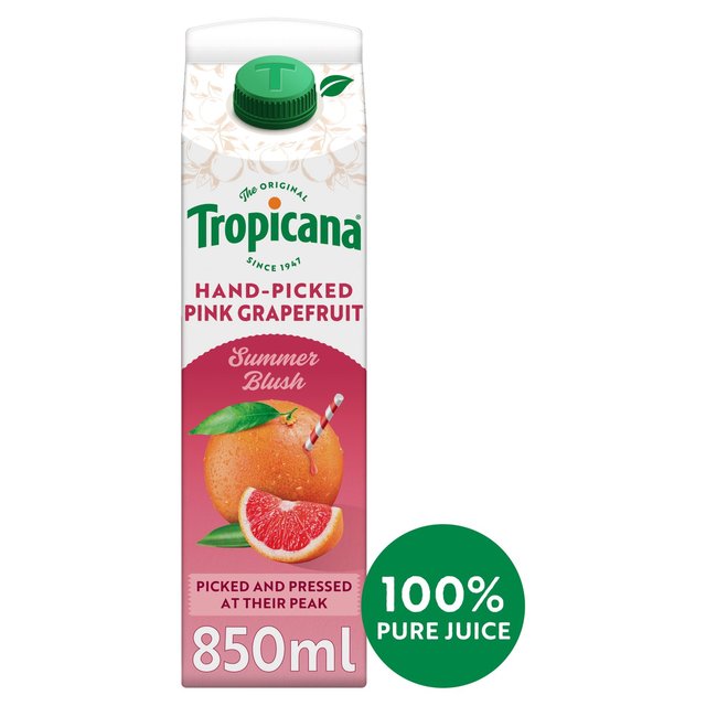 Tropicana Sensations Pink Grapefruit Fruit Juice   850ml