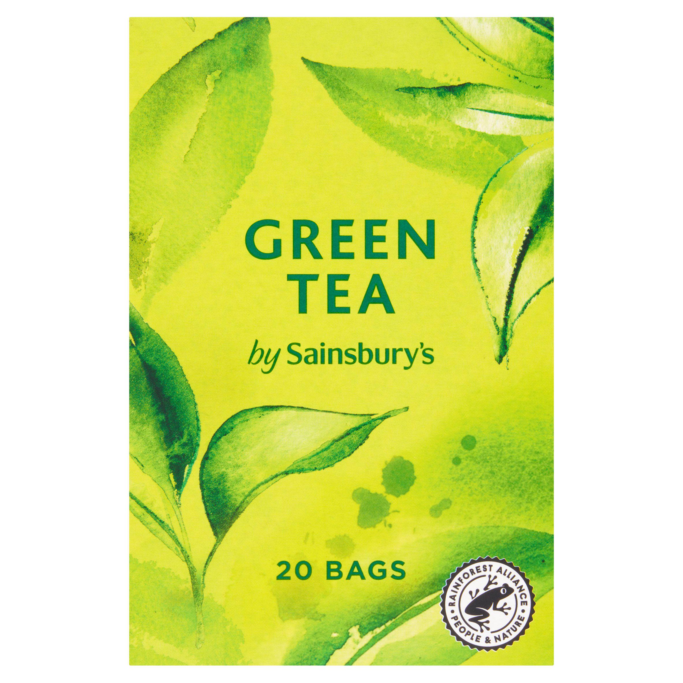 Sainsbury's Green Tea x20 Tea Bags 38g All tea Sainsburys   