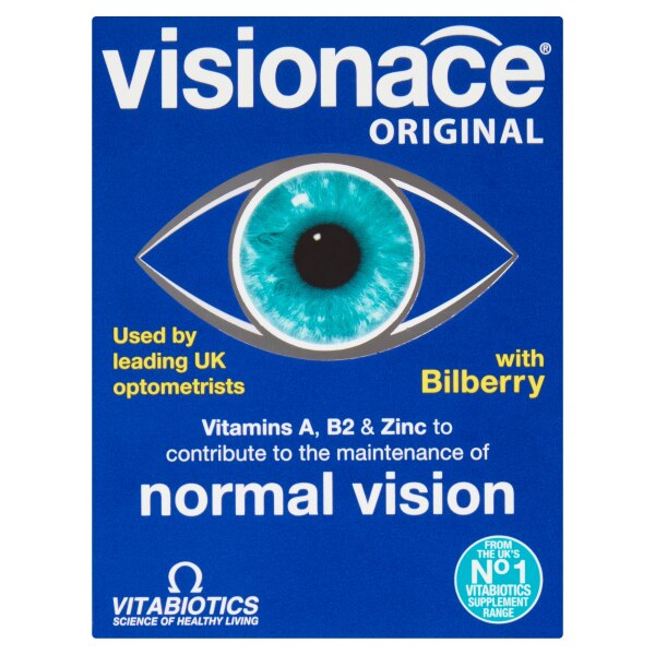 Vitabiotics Visionace - 30 Tablets GOODS Superdrug   