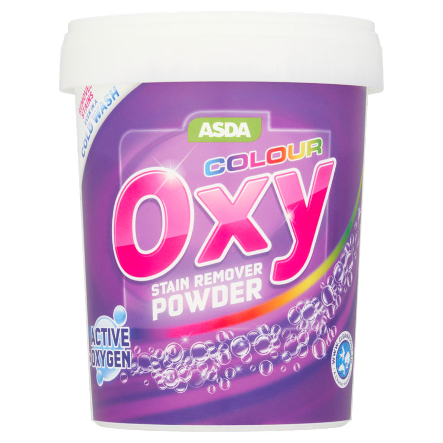 ASDA Colour Oxy Stain Remover Powder General Household ASDA   