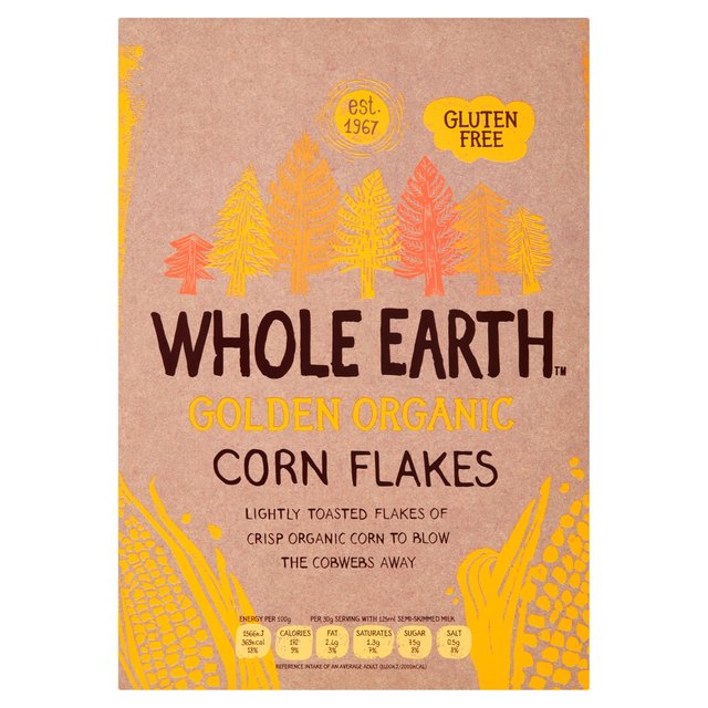 Whole Earth Organic Corn Flakes   375g