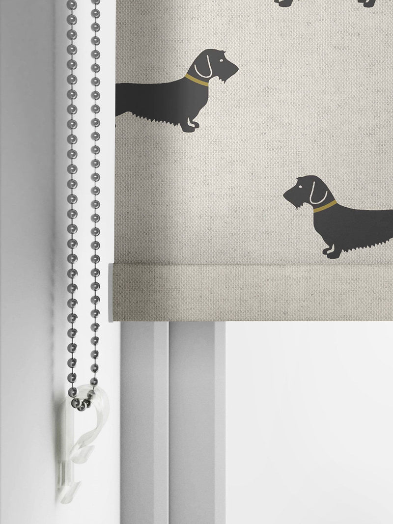 Emily Bond roller blind Basil design 100% polyester (British brand)