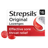 Strepsils Original Lozenges for Sore Throat x16 GOODS Sainsburys   