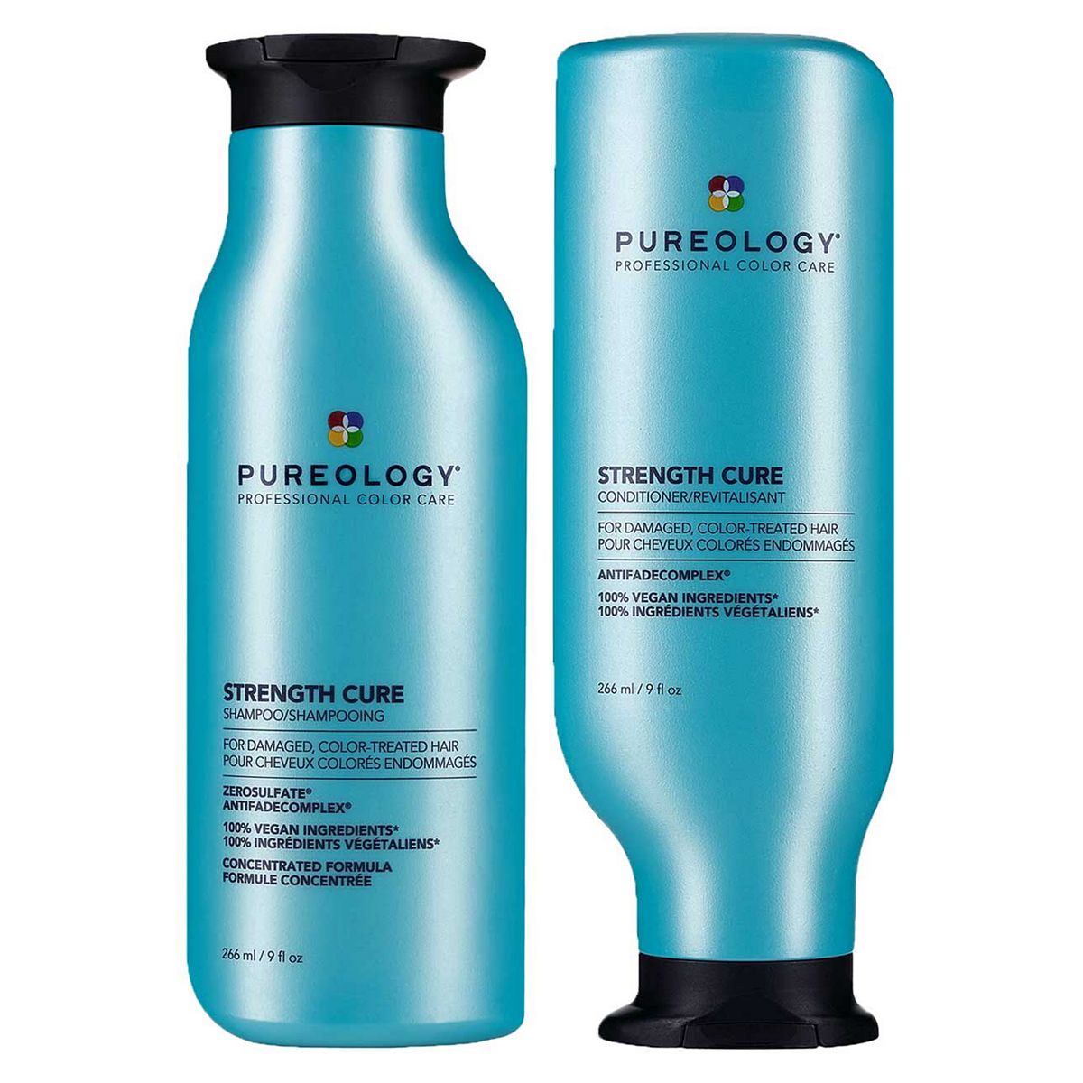 Pureology Strength Cure Shampoo and Conditioner Bundle For Damaged Hair GOODS Boots   