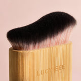 Lucy Bee kabuki brush for self-tan and makeup application, UK version