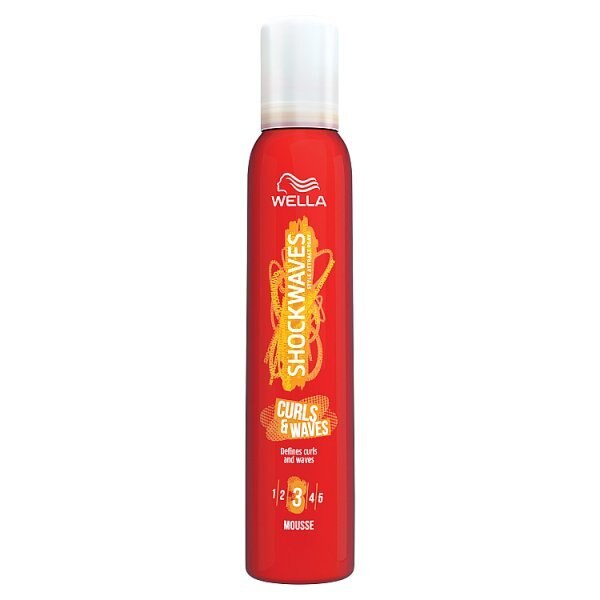 Wella Shockwaves Curls and Waves Mousse, 200 ml GOODS Superdrug   