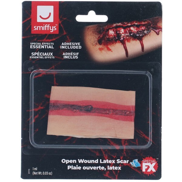Smiffys open wound latex scar - British product