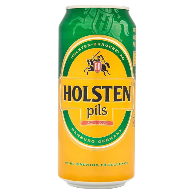 Holsten Pils Lager Beer Cans   4 x 440ml