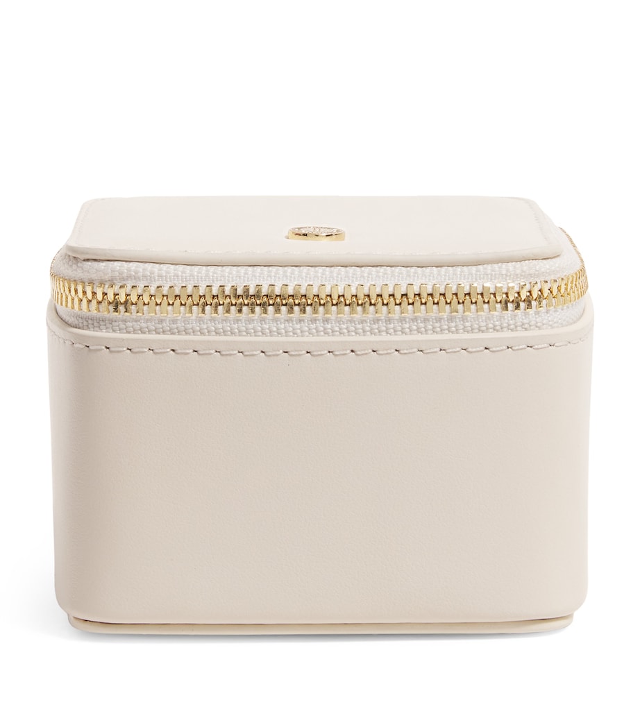Harrods smooth leather trinket box, UK version