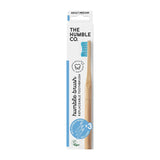 Humble Bamboo Adult Toothbrush with Replaceable Heads - Pack of 3 (Blue or Pink) Toothbrushes Holland&Barrett   