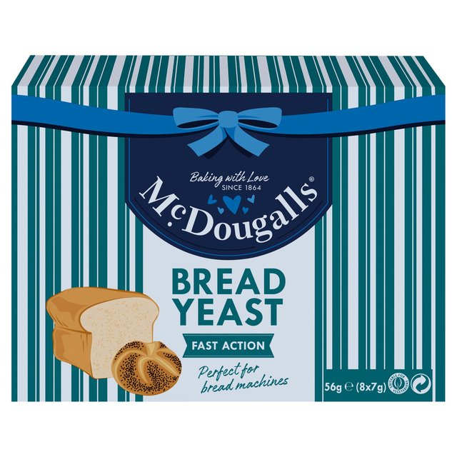 McDougalls Fast Action Dried Yeast Sachets   8 x 7g GOODS M&S   