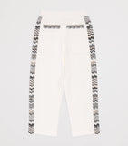 Missoni kids cotton zigzag-trim sweatpants 4-14 years, imported from the UK