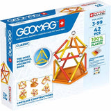 Geomag Classic 42 magnetic shapes set 42 pieces, imported from the UK