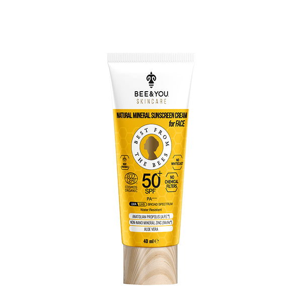 Bee&You Mineral Sunscreen Face Cream SPF50+ 40ml, UK version