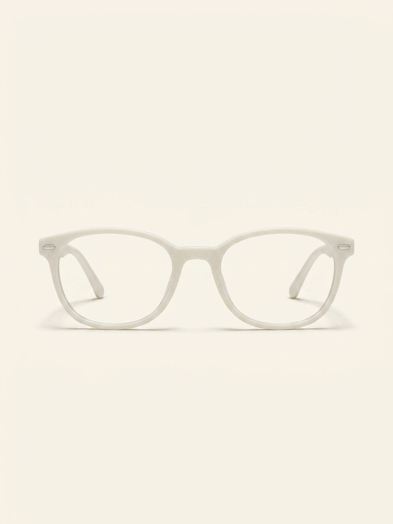 Gucci round-frame optical glasses with gold-toned hardware, UK version