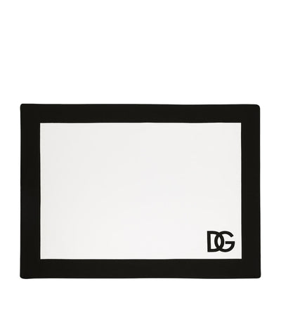 Harrods Dolce&Gabbana Casa DG Logo Placemat and Napkin Set- Buy online at McGrocer