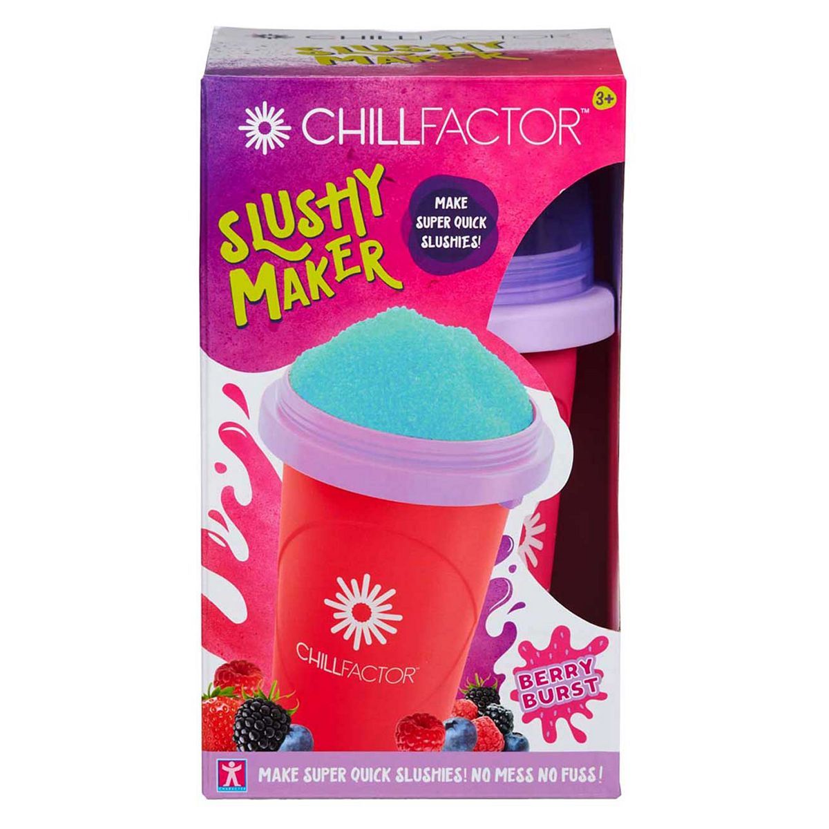 Chill Factor Fruitastic Slushy Maker Berry Blast GOODS Boots   