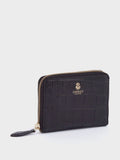 Osprey London Wentworth medium leather zip purse - British product