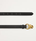 Sandro Paris leather chain buckle belt (British brand)