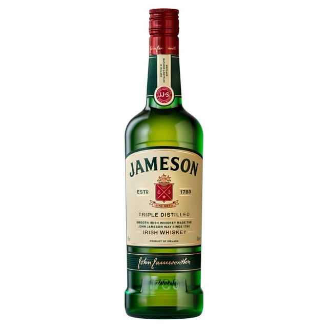 Jameson Triple Distilled Blended Irish Whiskey   70cl