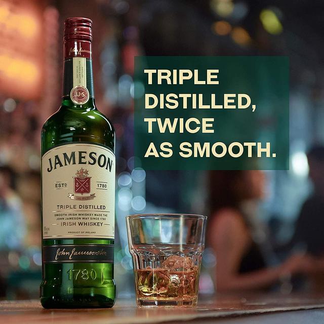 Jameson Triple Distilled Blended Irish Whiskey   70cl