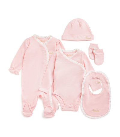 Harrods Harrods Pima Cotton Jersey Baby Gift Set (0-18 Months)- Buy online at McGrocer