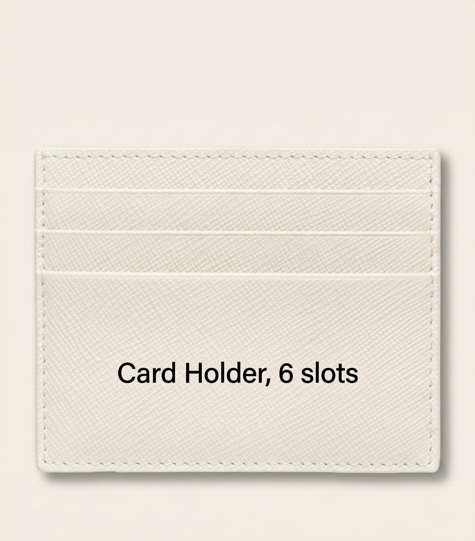 Prada Saffiano leather card holder, imported from the UK
